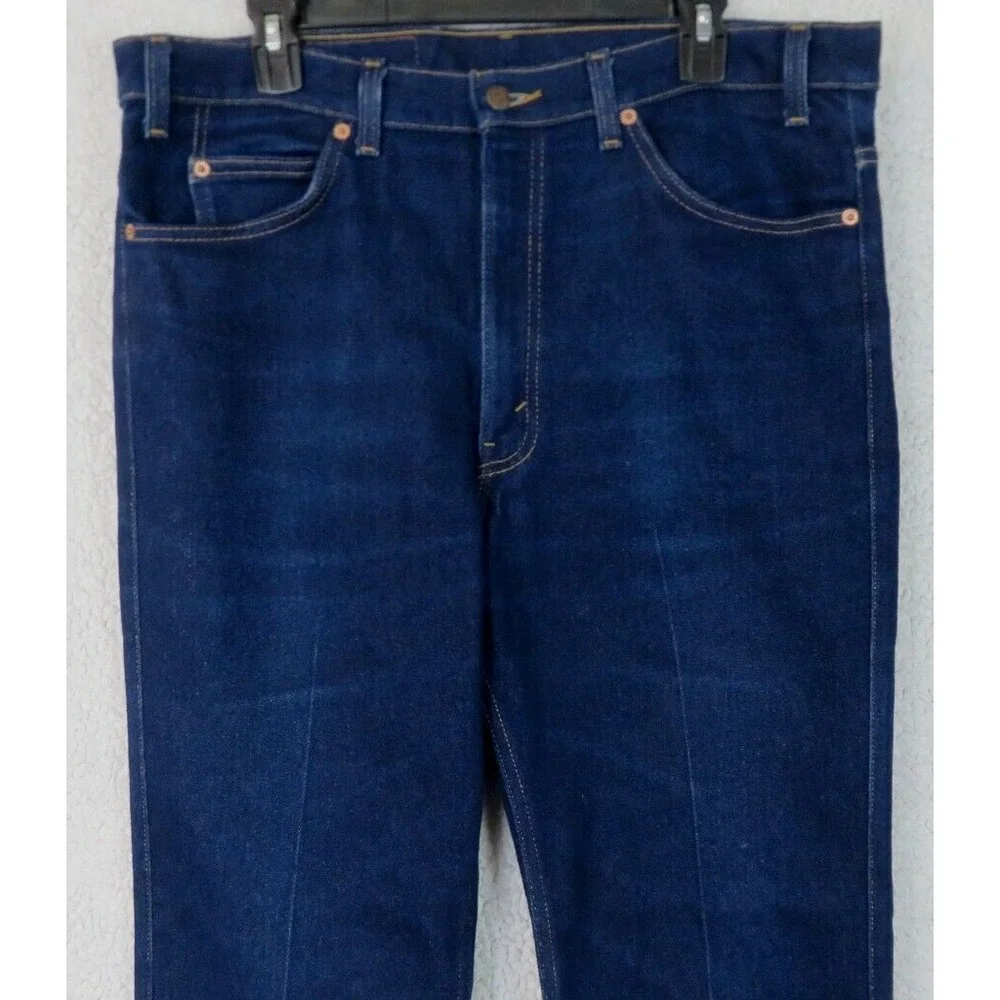 Mens Levis Jeans 517 Vintage Bootcut Orange Tab Size 38x34‎ 90s USA Made 38x34